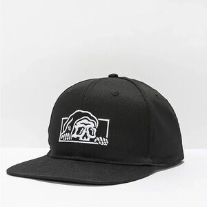 Lurking Class by Sketchy Tank Lurker Logo Black Snapback Hat